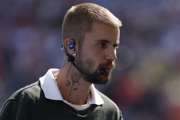 FIFA World Cup, WM, Weltmeisterschaft, Fussball 2026 final - Spain vs Argentina Canadian musician Justin Bieber performs during the FIFA World Cup 2026 final match Spain against Argentina, in New Jersey, USA, 19 July 2026. EAST RUTHERFORD United States  Copyright: xSHAWNxTHEWx