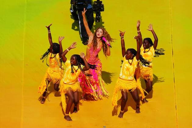 Shakira performing at half time Spain v Argentina, 2026 FIFA World Cup, WM, Weltmeisterschaft, Fussball Final, Football, New York New Jersey Stadium, East Rutherford, New Jersey, USA - 19 Jul 2026East Rutherford New York New Jersey Stadium New Jersey (NJ) United States of America  Copyright: xJavierxGarcia Shutterstockx 16995474be