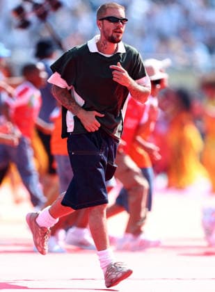 New Jersey, USA, 19th July 2026. Justin Bieber part of the half time show during the Spain vs Argentina FIFA World Cup, WM, Weltmeisterschaft, Fussball final match at the Metlife Stadium, New Jersey. Picture credit should read: Paul Terry Sportimage EDITORIAL USE ONLY. No use with unauthorised audio, video, data, fixture lists, club league logos or live services. Online in-match use limited to 120 images, no video emulation. No use in betting, games or single club league player publications. SPI_055_PT_Spain_Argentina SPI-4862-0057