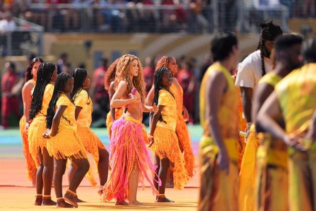 Shakira during the half time show Spain v Argentina, 2026 FIFA World Cup, WM, Weltmeisterschaft, Fussball Final, Football, New York New Jersey Stadium, East Rutherford, New Jersey, USA - 19 Jul 2026East Rutherford New York New Jersey Stadium New Jersey (NJ) United States of America  Copyright: xIsmaelxAdnan Shutterstockx 16998023cl