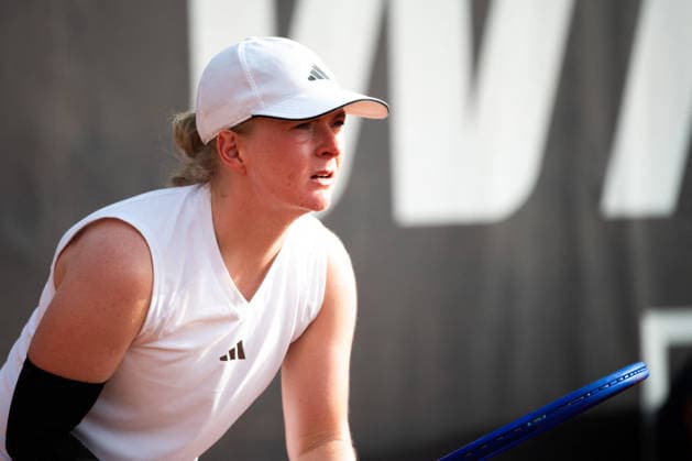 TENNIS - International Tennis Tournament - ATV Bancomat Tennis Open Photo by IPA ABACAPRESS.COM86819073 - Francesca Jones of Great Britain faces Lucia Bronzetti of Italy in the singles final at the 2026 ATV BANCOMAT Tennis Open at Circolo Antico Tiro a Volo in Rome, Italy Rome Italy  Copyright: xIPAxSport ABACAx