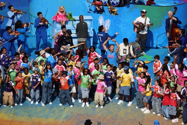 Sport Themen der Woche KW29 Sport Bilder des Tages Chris Martin performs during the FIFA World Cup, WM, Weltmeisterschaft, Fussball 2026 Final match between Spain and Argentina at Metlife Stadium, New Jersey, USA on 19 July 2026. Copyright: xPeterxDovganx 45290037