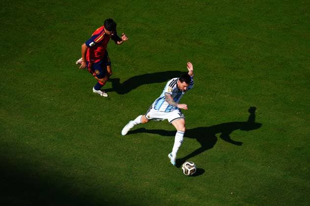 Lionel Messi of Argentina is chased by Pedri of Spain Spain v Argentina, 2026 FIFA World Cup, WM, Weltmeisterschaft, Fussball Final, Football, New York New Jersey Stadium, East Rutherford, New Jersey, USA - 19 Jul 2026East Rutherford New York New Jersey Stadium New Jersey (NJ) United States of America  Copyright: xJavierxGarcia Shutterstockx 16995474cm