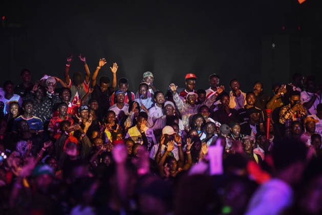 Supporters follow FIFA World Cup, WM, Weltmeisterschaft, Fussball 2026 final in Kenya NAIROBI, KENYA - JULY 19: Hundreds of football fans gather at an event venue to watch the FIFA World Cup 2026 final between Spain and Argentina on a giant screen in Nairobi, Kenya, on July 19, 2026. Gerald Anderson Anadolu Nairobi Kenya. Editorial use only. Please get in touch for any other usage.  Copyright: x2026xAnadoluxGeraldxAndersonx