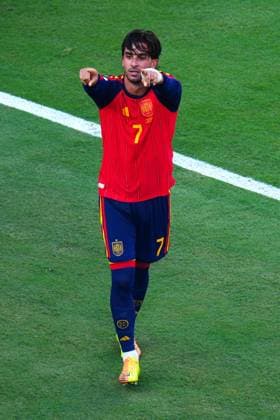 Sport Bilder des Tages Ferran Torres celebrates scoring for Spain Spain v Argentina, 2026 FIFA World Cup, WM, Weltmeisterschaft, Fussball Final, Football, New York New Jersey Stadium, East Rutherford, New Jersey, USA - 19 Jul 2026East Rutherford New York New Jersey Stadium New Jersey (NJ) United States of America  Copyright: xJavierxGarcia Shutterstockx 16995474dk