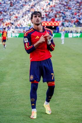 Spain vs Argentina - FIFA World Cup, WM, Weltmeisterschaft, Fussball 2026 - 19 07 2026 Ferran Torres of Spain celebrates his goal during the FIFA World Cup 2026 final match between Spain and Argentina at New York New Jersey Stadium on July 19, 2026 in East Rutherford, New Jersey, United States East Rutherford United States Copyright: xPGSxPhotoxAgencyx