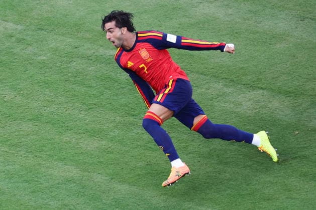 Ferran Torres of Spain scores a goal in extra time during the FIFA World Cup, WM, Weltmeisterschaft, Fussball 2026 Final match between Spain and Argentina at Metlife Stadium, New Jersey, USA on 19 July 2026. Copyright: xPeterxDovganx 45290053