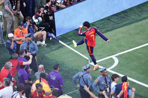 Ferran Torres of Spain scores a goal in extra time during the FIFA World Cup, WM, Weltmeisterschaft, Fussball 2026 Final match between Spain and Argentina at Metlife Stadium, New Jersey, USA on 19 July 2026. Copyright: xPeterxDovganx 45290054