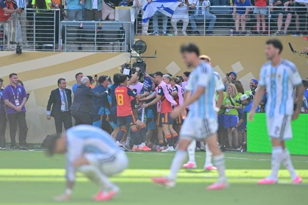 New Jersey New York Stadium, New Jersey (NY), July 19, 2026 - SPORTS WORLD CUP: SPAIN vs. ARGENTINA - Ferran Torres of Spain - Match between SPAIN and ARGENTINA, valid for the final of the 2026 FIFA World Cup, WM, Weltmeisterschaft, Fussball held at the New Jersey New York Stadium, in New Jersey, on the afternoon of this Sunday, July 19 (Photo: Eduardo Carmim Photo Premium SPP) 30930 (Eduardo Carmim SPP)  Copyright: xEduardoxCarmimx xSPPx spp-en-EdCa-eduardo_carmim_photo_premium_494672