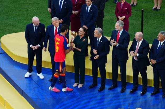Rodri of Spain wins Player of the Tournament Spain v Argentina, 2026 FIFA World Cup, WM, Weltmeisterschaft, Fussball Final, Football, New York New Jersey Stadium, East Rutherford, New Jersey, USA - 19 Jul 2026East Rutherford New York New Jersey Stadium New Jersey (NJ) United States of America  Copyright: xJavierxGarcia Shutterstockx 16995474fa