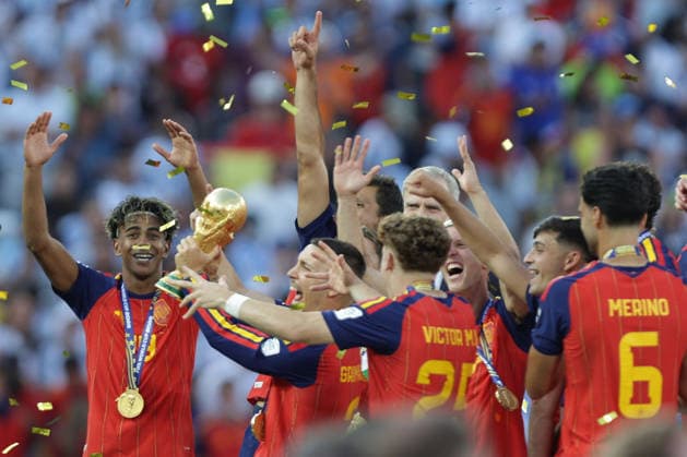 Argentina vs Espana SI Foto: FOTOBAIRES Final. Copa Mundial de Futbol 2026 *** Argentina vs. Spain YES Photo FOTOBAIRES 2026 World Cup Final Copyright: xxx
