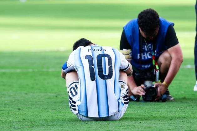 July 19, 2026, East Rutherford, Nj, United States: Lionel Messi player of Argentina after the 1Ã¢â‚¬0 defeat to Spain in the 2026 FIFA World Cup, WM, Weltmeisterschaft, Fussball final at New York New Jersey Stadium, in East Rutherford, United States, on Sunday, July 19, 2026.(Foto: Brazil Photo Press Brazil Photo Press) INTERNATIONAL FIFA World Cup 2026 - Final - Spain V Argentina  - ZUMAv122 20260719_aap_v122_134 Copyright: xWilliamxVolcovx