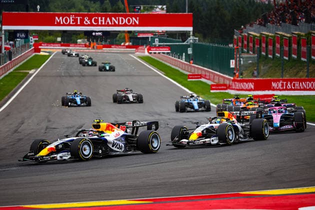 IPA86831474 - 30 Liam Lawson (NZL), Visa CashApp Racing Bulls, VCARB 03 Red Bull-Ford, during the Belgian Grand Prix at Spa-Francorchamps, July 16–19, 2026, 2026 Formula 1 World Championship, WM, Weltmeisterschaft  Copyright: xFedericoxBasile IPAxSportx xx 86831474
