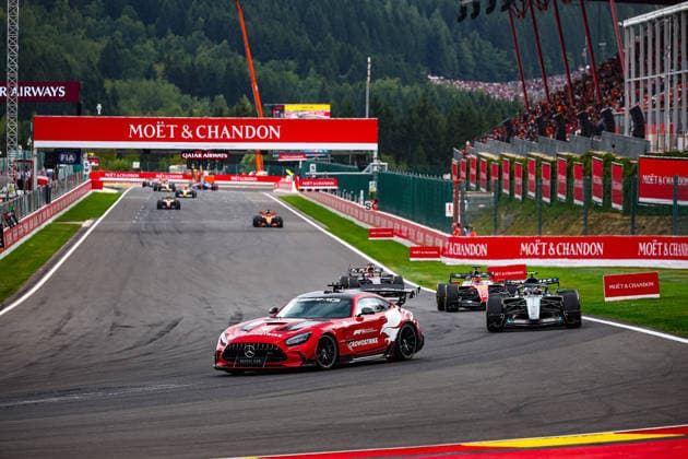 IPA86831488 - Safety Car, during the Belgian Grand Prix, Spa-Francorchamps, July 16–19, 2026, 2026 Formula 1 World Championship, WM, Weltmeisterschaft  Copyright: xFedericoxBasile IPAxSportx xx 86831488