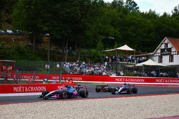 IPA86831883 - 43 Franco Colapinto (ARG), BWT Alpine Mercedes F1 Team A526, during the Belgian Grand Prix at Spa-Francorchamps, July 16–19, 2026, 2026 Formula 1 World Championship, WM, Weltmeisterschaft  Copyright: xFedericoxBasile IPAxSportx xx 86831883