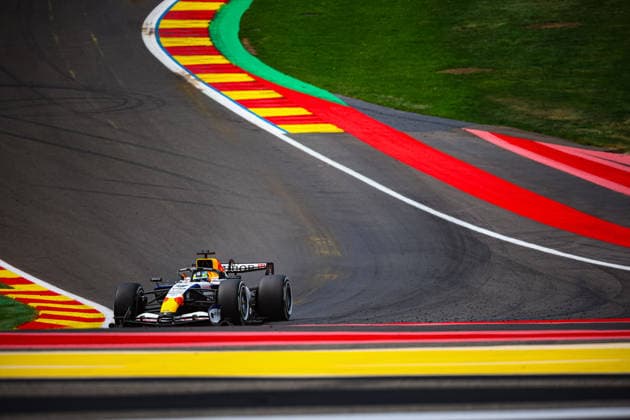 IPA86831934 - 41 Arvid Lindblad (GRB), Visa CashApp Racing Bulls, VCARB 03 Red Bull-Ford, during the Belgian Grand Prix at Spa-Francorchamps, July 16–19, 2026, 2026 Formula 1 World Championship, WM, Weltmeisterschaft  Copyright: xFedericoxBasile IPAxSportx xx 86831934