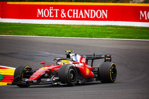 IPA86831938 - 44 Lewis Hamilton (GRB), Scuderia Ferrari SF26, during the Belgian Grand Prix at Spa-Francorchamps, July 16–19, 2026, 2026 Formula 1 World Championship, WM, Weltmeisterschaft  Copyright: xFedericoxBasile IPAxSportx xx 86831938