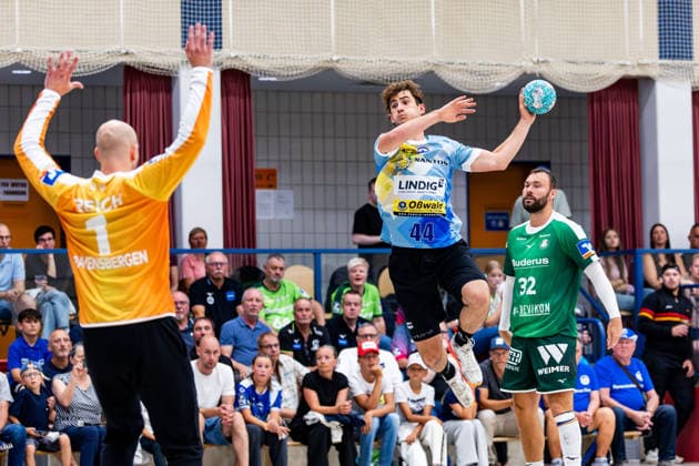 19.07.2026, GER, Handball, Maenner, Saison 26 27, Opel 1.Bl, Testspiel, ThSV Eisenach - HSG Wetzlar Stephan Seitz (ThSV Eisenach,44) 99848 Wutha-Farnroda Hörselberghalle Thueringen Deutschland *** July 19, 2026, GER, Handball, Men, 2026–2027 Season, Opel 1st Division, Friendly Match, ThSV Eisenach vs. HSG Wetzlar, Stephan Seitz (ThSV Eisenach), 44 99848 Wutha Farnroda, Hörselberghalle, Thuringia, Germany