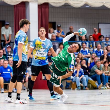 19.07.2026, GER, Handball, Maenner, Saison 26 27, Opel 1.Bl, Testspiel, ThSV Eisenach - HSG Wetzlar Ahmed Nafea (HSG Wetzlar) 99848 Wutha-Farnroda Hörselberghalle Thueringen Deutschland *** July 19, 2026, GER, Handball, Men, 2026–2027 Season, Opel 1st Division, Friendly Match, ThSV Eisenach vs. HSG Wetzlar, Ahmed Nafea, HSG Wetzlar, 99848 Wutha Farnroda, Hörselberghalle, Thuringia, Germany