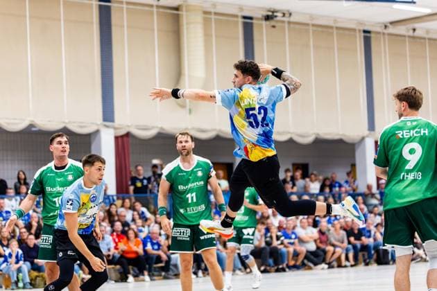 19.07.2026, GER, Handball, Maenner, Saison 26 27, Opel 1.Bl, Testspiel, ThSV Eisenach - HSG Wetzlar Justin Kurch (ThSV Eisenach,52) 99848 Wutha-Farnroda Hörselberghalle Thueringen Deutschland *** July 19, 2026, GER, Handball, Men, 2026–2027 Season, Opel 1st Division, Friendly Match, ThSV Eisenach vs. HSG Wetzlar, Justin Kurch (ThSV Eisenach), 52 99848 Wutha Farnroda, Hörselberghalle, Thuringia, Germany