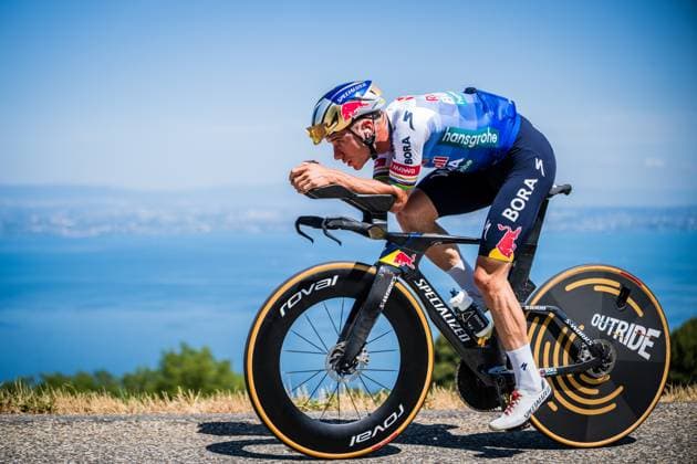 Tour de France 2026 Second Restday HAUTE-SAVOIE, FRANCE - JULY 20 : Evenepoel Remco (BEL) of Red Bull BORA Hansgrohe during the second restday of the 113rd edition of Tour de France an UCI World Tour 2.UWT for Men Elite on July 20, 2026 in Haute-Savoie, France, 20 07 2026 Haute-Savoie France  Copyright: xGvgx