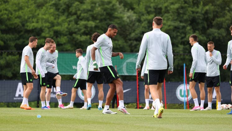 VfL Trainingslager, Weimarer Land Blankenhain, 20.07.2026, Fußball, Herren, Saison 2026 2027, 2. BL, VfL Wolfsburg, Sommer-Trainingslager: Tag 2. Weimarer Land Niedersachsen Deutschland *** VfL Training Camp, Weimarer Land Blankenhain, July 20, 2026, Soccer, Men s, 2026–2027 Season, 2nd Bundesliga, VfL Wolfsburg, Summer Training Camp Day 2, Weimarer Land, Lower Saxony, Germany