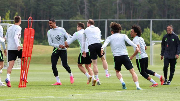 VfL Trainingslager, Weimarer Land Blankenhain, 20.07.2026, Fußball, Herren, Saison 2026 2027, 2. BL, VfL Wolfsburg, Sommer-Trainingslager: Tag 2. Weimarer Land Niedersachsen Deutschland *** VfL Training Camp, Weimarer Land Blankenhain, July 20, 2026, Soccer, Men s, 2026–2027 Season, 2nd Bundesliga, VfL Wolfsburg, Summer Training Camp Day 2, Weimarer Land, Lower Saxony, Germany