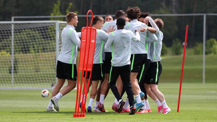VfL Trainingslager, Weimarer Land Blankenhain, 20.07.2026, Fußball, Herren, Saison 2026 2027, 2. BL, VfL Wolfsburg, Sommer-Trainingslager: Tag 2. Weimarer Land Niedersachsen Deutschland *** VfL Training Camp, Weimarer Land Blankenhain, July 20, 2026, Soccer, Men s, 2026–2027 Season, 2nd Bundesliga, VfL Wolfsburg, Summer Training Camp Day 2, Weimarer Land, Lower Saxony, Germany
