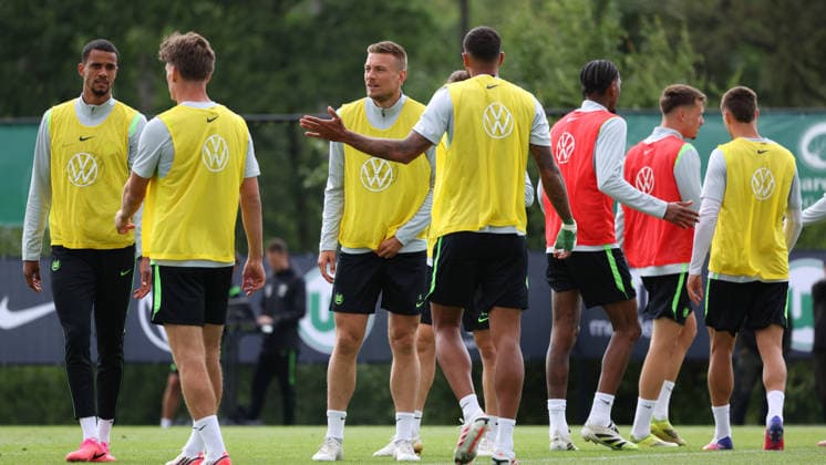 VfL Trainingslager, Weimarer Land Blankenhain, 20.07.2026, Fußball, Herren, Saison 2026 2027, 2. BL, VfL Wolfsburg, Sommer-Trainingslager: Tag 2. Weimarer Land Niedersachsen Deutschland *** VfL Training Camp, Weimarer Land Blankenhain, July 20, 2026, Soccer, Men s, 2026–2027 Season, 2nd Bundesliga, VfL Wolfsburg, Summer Training Camp Day 2, Weimarer Land, Lower Saxony, Germany