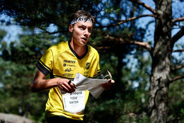 260720 Viktor Svensk Stora Tuna OK trea i klassen H21 elit under O-Ringen etapp 1 den 20 juli 2026 i Göteborg. *** July 26, 2020: Viktor Svensk of Stora Tuna OK placed third in the H21 Elite class during Stage 1 of O Ringen on July 20, 2026, in Gothenburg  Copyright: PETERxHOLGERSSON BB260720PH040