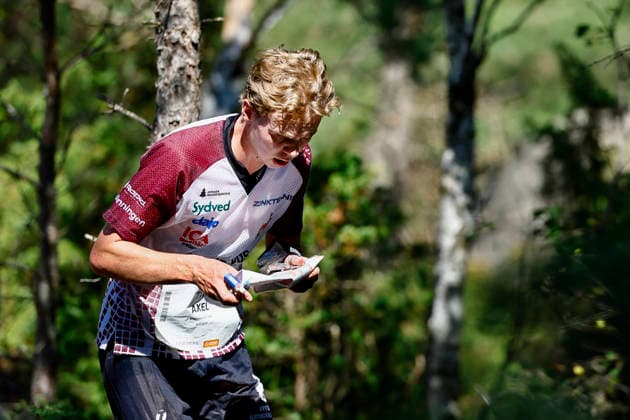 260720 Axel Elmblad Bredaryds SOK fyra i klassen H21 elit under O-Ringen etapp 1 den 20 juli 2026 i Göteborg. *** July 26, 2020: Axel Elmblad of Bredaryd SOK finished fourth in the H21 Elite class during Stage 1 of O Ringen on July 20, 2026, in Gothenburg  Copyright: PETERxHOLGERSSON BB260720PH042