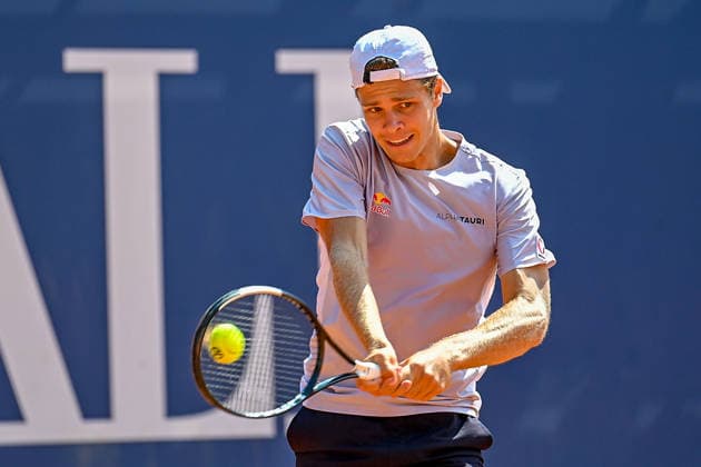 TENNIS - ATP, Tennis Herren Generali Open 2026 KITZBUEHEL,AUSTRIA,20.JUL.26 - TENNIS - ATP World Tour, Generali Open. Image shows Joel Schwaerzler (AUT).  GEPAxpictures xDanielxSchoenherr