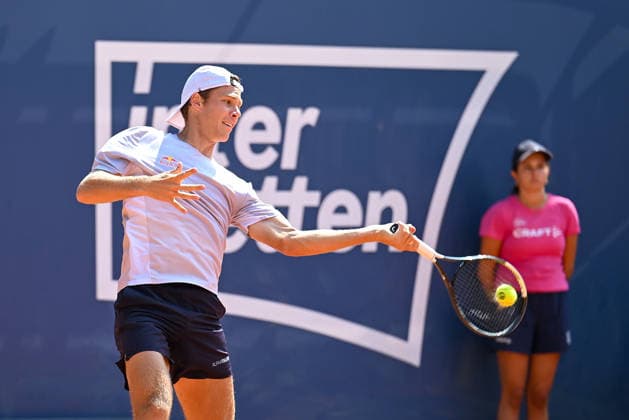 TENNIS - ATP, Tennis Herren Generali Open 2026 KITZBUEHEL,AUSTRIA,20.JUL.26 - TENNIS - ATP World Tour, Generali Open. Image shows Joel Schwaerzler (AUT).  GEPAxpictures xDanielxSchoenherr
