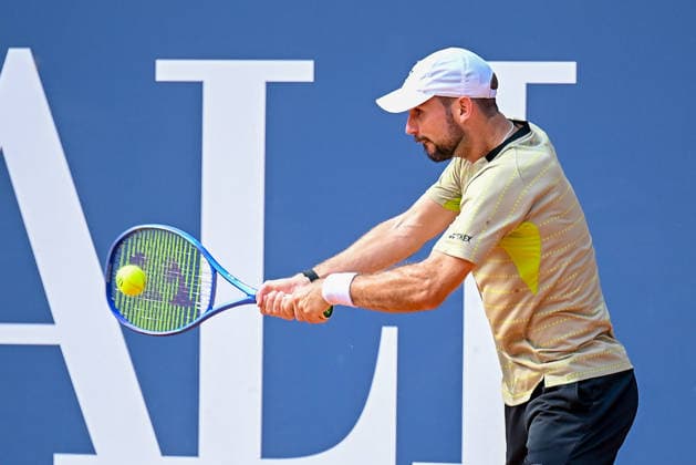 TENNIS - ATP, Tennis Herren Generali Open 2026 KITZBUEHEL,AUSTRIA,20.JUL.26 - TENNIS - ATP World Tour, Generali Open. Image shows Jurij Rodionov (AUT).  GEPAxpictures xDanielxSchoenherr