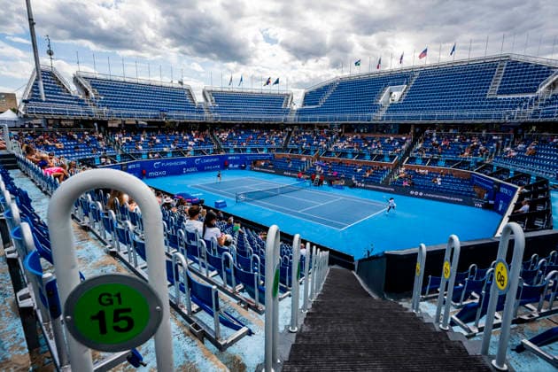 The Livesport Prague Open women s tennis tournament began on July 20, 2026, at the Stvanice Central Tennis Court in Prague, Czech Republic. (CTKxPhoto VitxSimanek) CTKPhotoP2026072005521  CTKPhotoP2026072005521