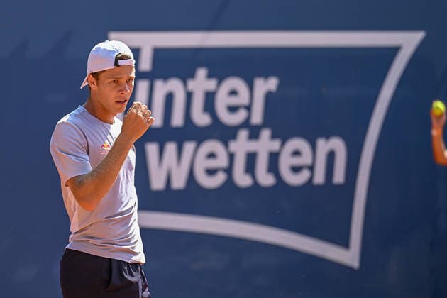 TENNIS - ATP, Tennis Herren Generali Open 2026 KITZBUEHEL,AUSTRIA,20.JUL.26 - TENNIS - ATP World Tour, Generali Open. Image shows Joel Schwaerzler (AUT).  GEPAxpictures xDanielxSchoenherr