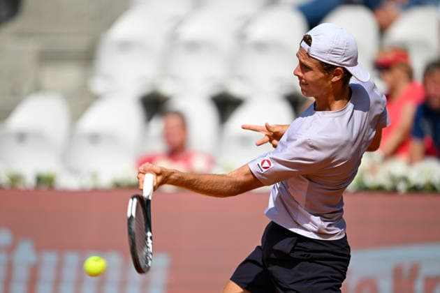 TENNIS - ATP, Tennis Herren Generali Open 2026 KITZBUEHEL,AUSTRIA,20.JUL.26 - TENNIS - ATP World Tour, Generali Open. Image shows Joel Schwaerzler (AUT).  GEPAxpictures xDanielxSchoenherr