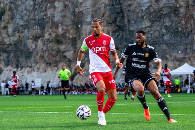 Friendly Match AS Monaco v Saint Priest - France 5 Thilo Kehrer of AS Monaco in action during a friendly match against Saint-Priest at the AS Monaco training center in La Turbie, France, on July 18, 2026. Photo by Laurent Coust ABACAPRESS.COM LA TURBIE France  Copyright: xCoulonxAlexis ABACAx
