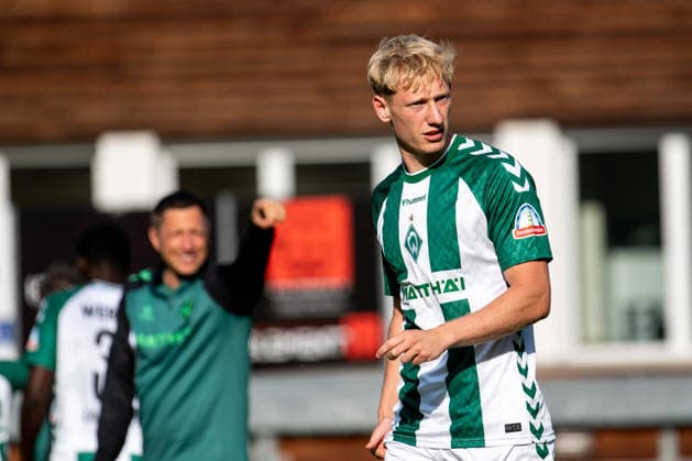 20.07.2026, AUT, Fußball, Herren, 1. Bundesliga, Trainingslager, Saison 2026 2027, Zell am Ziller, SV Werder Bremen Oskar Wojcik ( Bremen, 03 ), Zell am Ziller Parkstadion Tirol Österreich *** July 20, 2026, Austria, Soccer, Men s, 1. Bundesliga, Training Camp, 2026–2027 Season, Zell am Ziller, SV Werder Bremen, Oskar Wojcik, Bremen, 03, Zell am Ziller Parkstadion, Tyrol, Austria Copyright: xNordphotox xMemmlerx