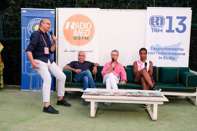 TENNIS - International Tennis Tournament - 37th Palermo Ladies Open Photo by IPA ABACAPRESS.COM86849162 - Palermo, Italy, July 2026. Country Time Club, Palermo Ladies Open 2026, a women s professional tennis tournament on the WTA, Tennis Damen 125 circuit. Pictured: Tyra Caterina Grant Palermo Italy  Copyright: xIPAxSport ABACAx