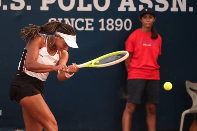TENNIS - International Tennis Tournament - 37th Palermo Ladies Open Photo by IPA ABACAPRESS.COM86848288 - Palermo, Italy, July 2026. Country Time Club, Palermo Ladies Open 2026, a women s professional tennis tournament on the WTA, Tennis Damen 125 circuit. Pictured: Amarissa Toth vs. Jennifer Ruggeri Palermo Italy  Copyright: xIPAxSport ABACAx