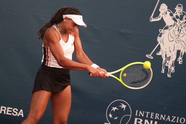 TENNIS - International Tennis Tournament - 37th Palermo Ladies Open Photo by IPA ABACAPRESS.COM86848338 - Palermo, Italy, July 2026. Country Time Club, Palermo Ladies Open 2026, a women s professional tennis tournament on the WTA, Tennis Damen 125 circuit. Pictured: Amarissa Toth vs. Jennifer Ruggeri Palermo Italy  Copyright: xIPAxSport ABACAx