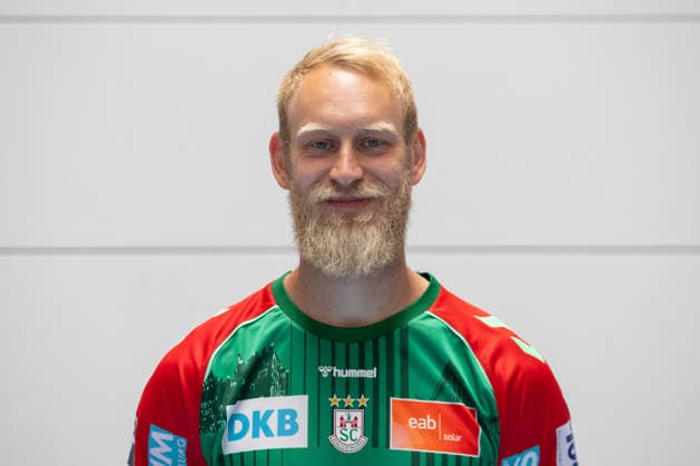 20.07.2026, xtgx, Handball, Opel HBL, SC Magdeburg Media Day v.l. Matthias Musche (Magdeburg, 6) Portrait, Portraet, Einzelbild Magdeburg *** July 20, 2026, xtgx, Handball, Opel HBL, SC Magdeburg Media Day, from left: Matthias Musche, Magdeburg, 6 portraits, individual photo, Magdeburg