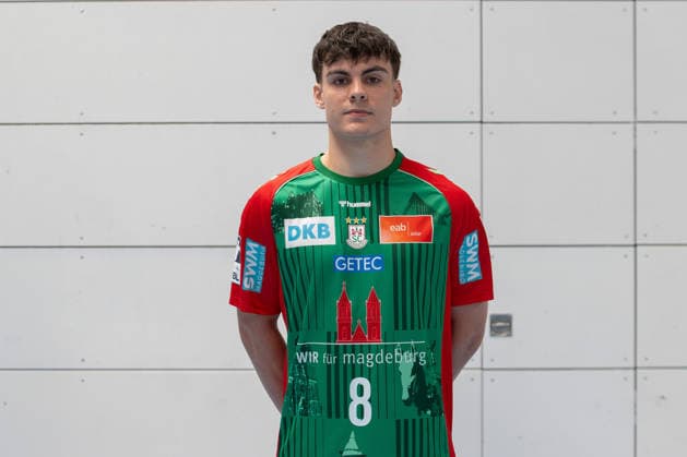 20.07.2026, xtgx, Handball, Opel HBL, SC Magdeburg Media Day v.l. Tim Thielicke (Magdeburg) Portrait, Portraet, Einzelbild Magdeburg *** July 20, 2026, xtgx, Handball, Opel HBL, SC Magdeburg Media Day, from left: Tim Thielicke, Magdeburg Portrait, Portrait, Single Image, Magdeburg