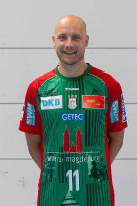 20.07.2026, xtgx, Handball, Opel HBL, SC Magdeburg Media Day v.l. Daniel Pettersson (Magdeburg, 11) Portrait, Portraet, Einzelbild Magdeburg *** July 20, 2026, xtgx, Handball, Opel HBL, SC Magdeburg Media Day, from left: Daniel Pettersson, Magdeburg, 11 Portrait, Portrait, Single Image, Magdeburg