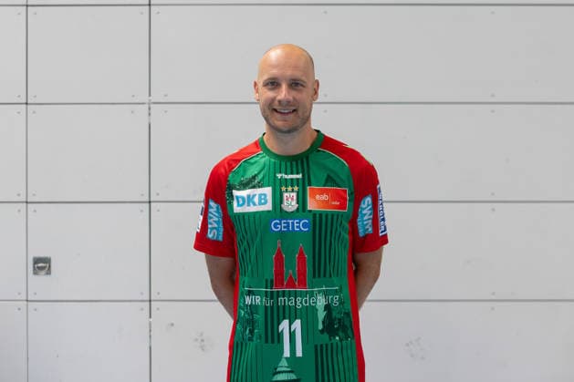 20.07.2026, xtgx, Handball, Opel HBL, SC Magdeburg Media Day v.l. Daniel Pettersson (Magdeburg, 11) Portrait, Portraet, Einzelbild Magdeburg *** July 20, 2026, xtgx, Handball, Opel HBL, SC Magdeburg Media Day, from left: Daniel Pettersson, Magdeburg, 11 Portrait, Portrait, Single Image, Magdeburg