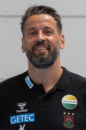 20.07.2026, xtgx, Handball, Opel HBL, SC Magdeburg Media Day v.l. Bennet Wiegert (Magdeburg, Trainer) Portrait, Portraet, Einzelbild Magdeburg *** July 20, 2026, xtgx, Handball, Opel HBL, SC Magdeburg Media Day, from left: Bennet Wiegert, Magdeburg, Coach Profile, Portrait, Single Photo, Magdeburg