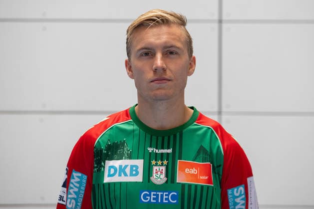 20.07.2026, xtgx, Handball, Opel HBL, SC Magdeburg Media Day v.l. Gisli Thorgeir Kristjansson (Magdeburg, 10) Portrait, Portraet, Einzelbild Magdeburg *** July 20, 2026, xtgx, Handball, Opel HBL, SC Magdeburg Media Day, from left: Gisli, Thorgeir, Kristjansson, Magdeburg, 10 portraits, individual photos, Magdeburg