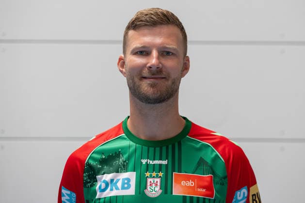20.07.2026, xtgx, Handball, Opel HBL, SC Magdeburg Media Day v.l. Philipp Weber (Magdeburg, 20) Portrait, Portraet, Einzelbild Magdeburg *** July 20, 2026, xtgx, Handball, Opel HBL, SC Magdeburg Media Day, from left: Philipp Weber, Magdeburg, 20 Portrait, Portrait, Single Image, Magdeburg