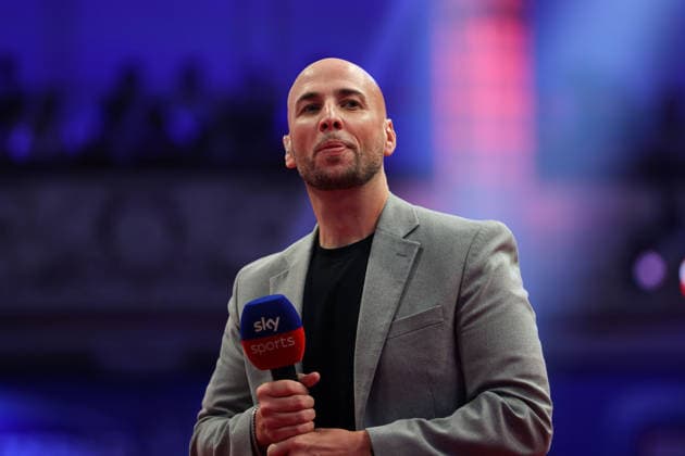 RECORD DATE NOT STATED 20th July 2026, Winter Gardens, Blackpool, Lancashire, England; 2026 Betfred World Matchplay Darts, Day Three; Lewis Jones AidanxHunter